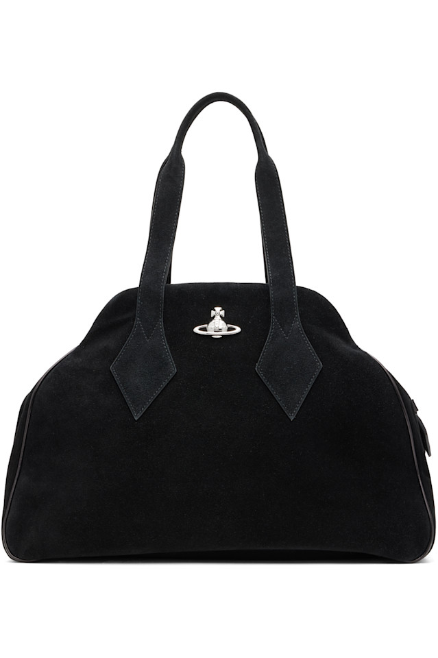 Vivienne Westwood Большая сумка-тоут из замши цвета ясмина
Vivienne Westwood Большая сумка-тоут из замши цвета ясмина