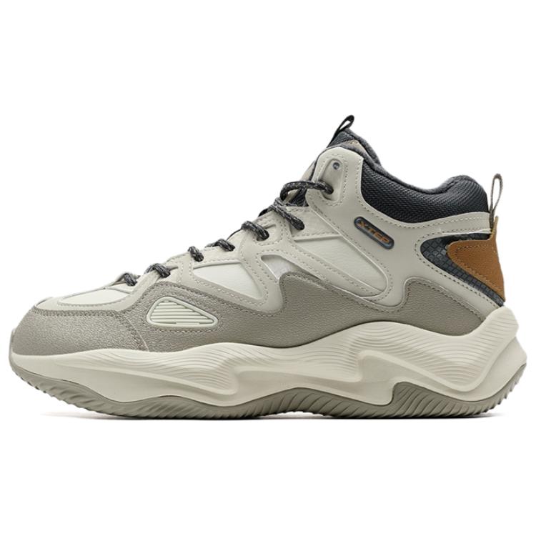 XTEP Нескользящие износостойкие повседневные туфли средней высоты, мужские, бежево-черные
XTEP Нескользящие износостойкие повседневные туфли средней высоты, мужские, бежево-черные