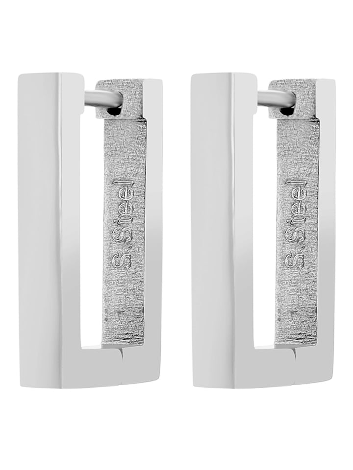 Adeliás Женские серьги - серьги-кольца на шарнирах из нержавеющей стали серебристого цвета
Adeliás Женские серьги - серьги-кольца на шарнирах из нержавеющей стали серебристого цвета