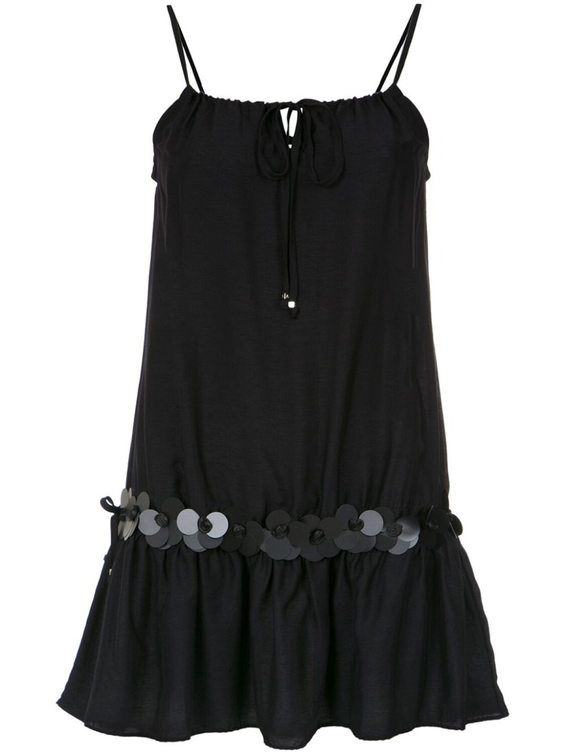 Украшенное прямое платье Amir Slama, черный
Украшенное прямое платье Amir Slama, черный