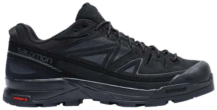 Кроссовки Salomon X-ALP Leather 'Black Asphalt', черный 
Кроссовки Salomon X-ALP Leather 'Black Asphalt', черный