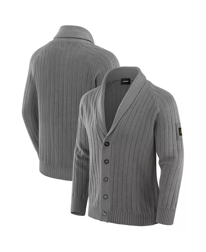 Мужской кардиган Graphite Minnesota Vikings The Playmaker реглан J. Palmer
Мужской кардиган Graphite Minnesota Vikings The Playmaker реглан J. Palmer