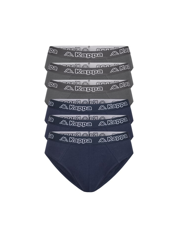 Трусы Kappa, цвет 3xanthrazit/3xnavy
Трусы Kappa, цвет 3xanthrazit/3xnavy