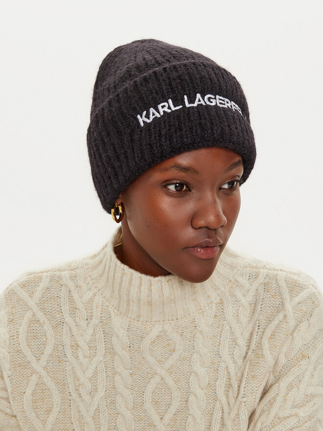 Зимняя шапка KARL LAGERFELD 246W3411, черный
Зимняя шапка KARL LAGERFELD 246W3411, черный
