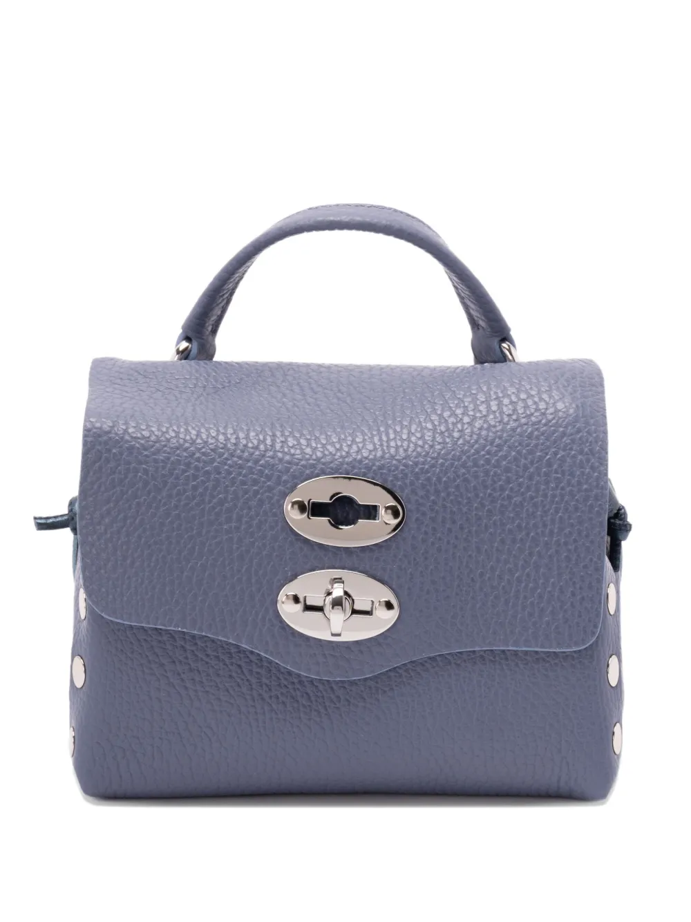 Сумка через плечо из кожи с заклепками Zanellato, синий
Сумка через плечо из кожи с заклепками Zanellato, синий