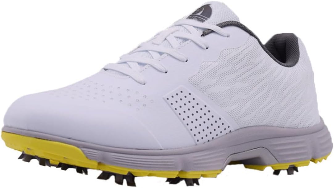 Мужские кроссовки для гольфа с сеткой, легкие, комфортные, спортивные, модные, дышащие обувь для гольфа Omcam, белый
Мужские кроссовки для гольфа с сеткой, легкие, комфортные, спортивные, модные, дышащие обувь для гольфа Omcam, белый