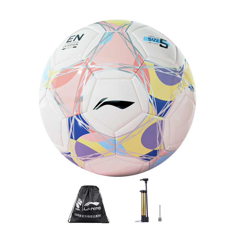 LINING Размер 4 5 размер футбольный бесшовный термосварка unisex белый
LINING Размер 4 5 размер футбольный бесшовный термосварка unisex белый