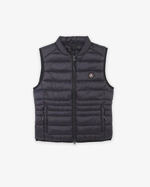 Теплый жилет на молнии для девочки Scalpers, черный