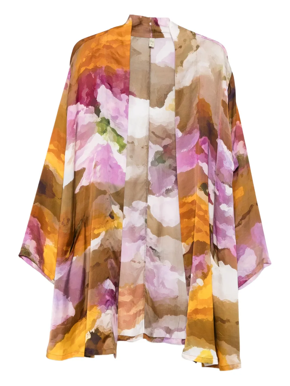 Куртка с абстрактным принтом YAVI, коричневый
Куртка с абстрактным принтом YAVI, коричневый