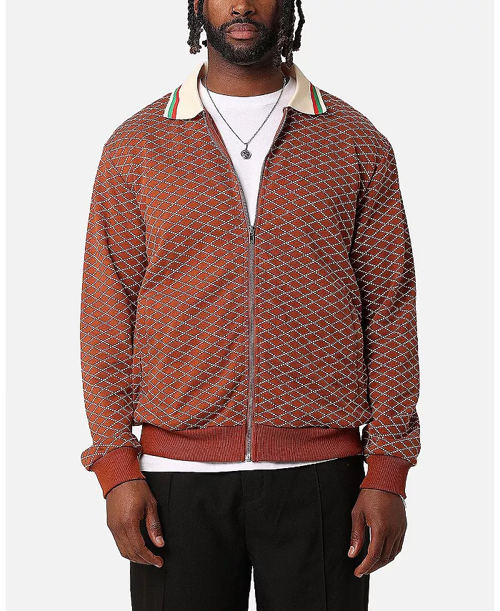 Мужская бомбер с принтом XXIII, коричневый
Мужская бомбер с принтом XXIII, коричневый