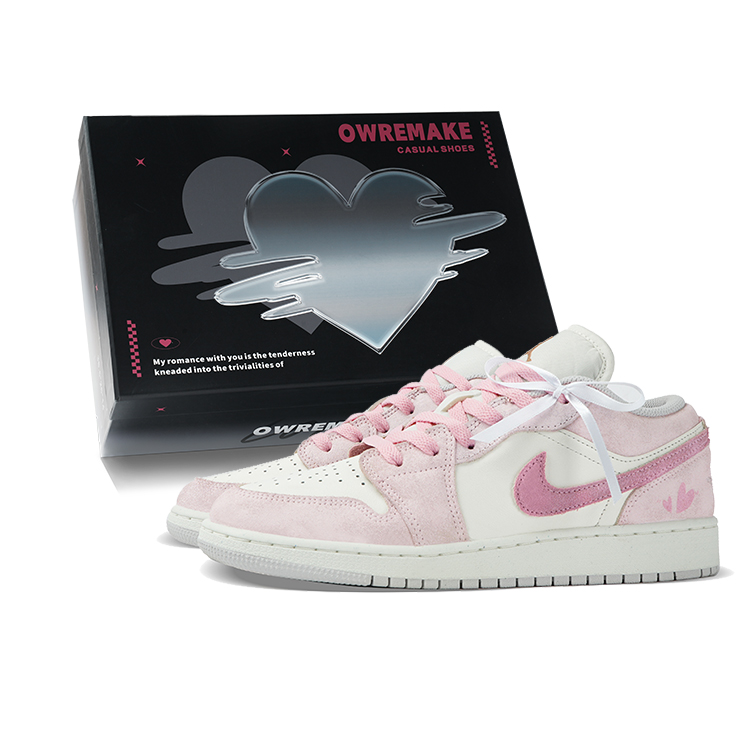 Jordan Air 1 Low-Top детские скейтбординг кроссовки Pink White для подростков
Jordan Air 1 Low-Top детские скейтбординг кроссовки Pink White для подростков