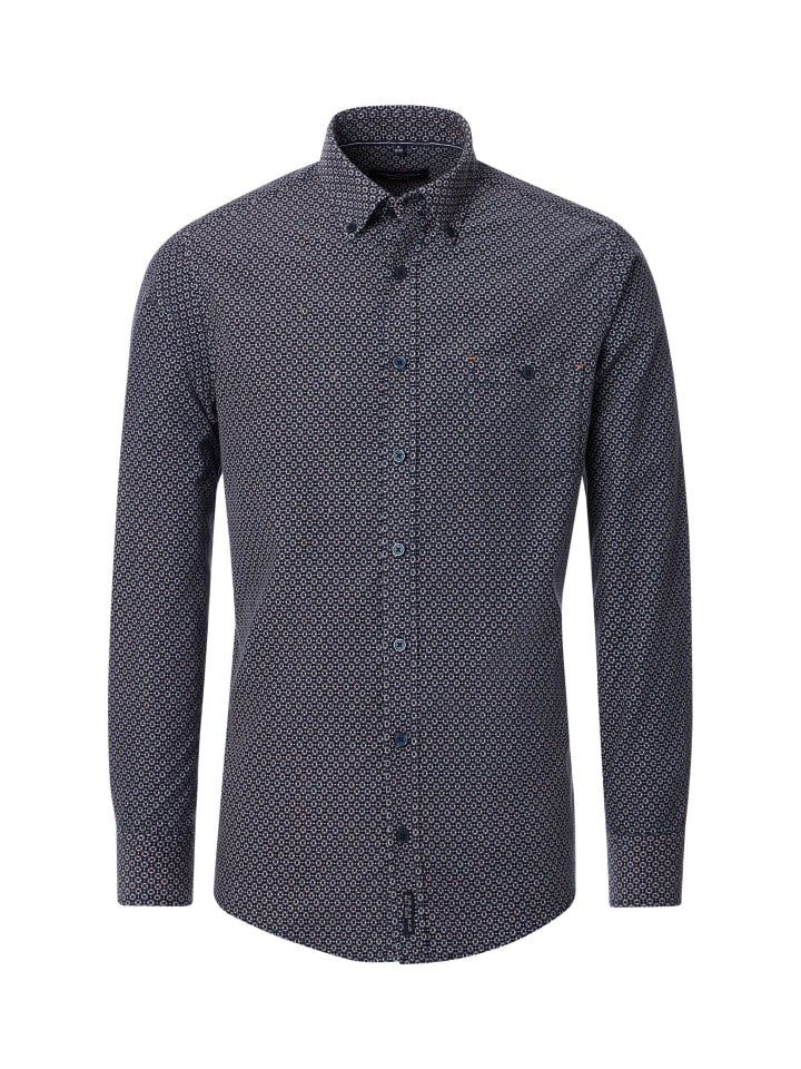 Рубашка CASAMODA Freizeithemd, темно-синий
Рубашка CASAMODA Freizeithemd, темно-синий