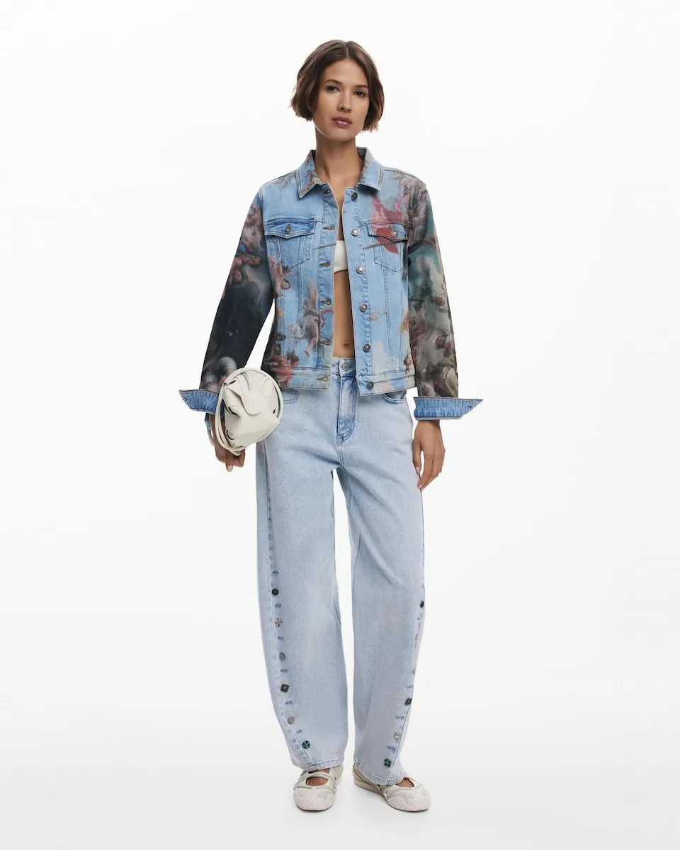 Женская джинсовая куртка Desigual, синий
Женская джинсовая куртка Desigual, синий