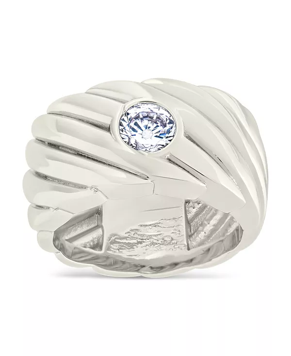 Кольцо Blythe с плетеным кубическим цирконием Sterling Forever, silver
Кольцо Blythe с плетеным кубическим цирконием Sterling Forever, silver