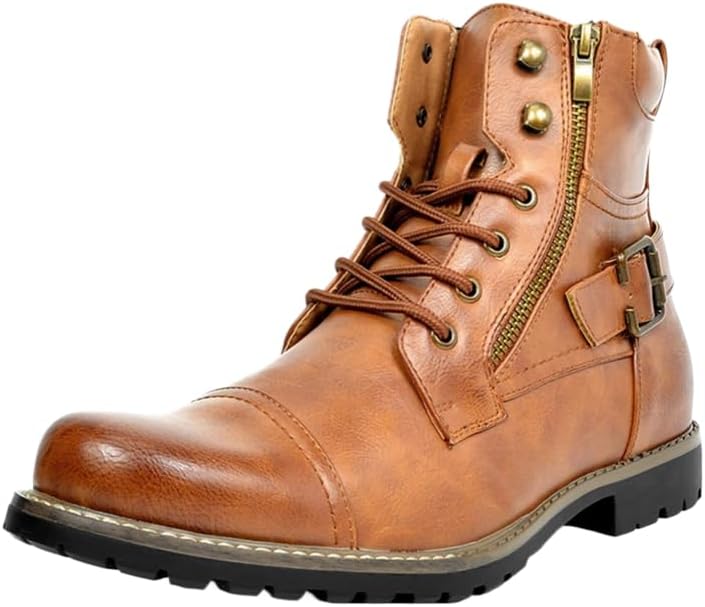 Мужские байкерские боевые ботинки на молнии с круглым носком, повседневные ретро-мотоциклетные ботинки Hhhchpm, желтый
Мужские байкерские боевые ботинки на молнии с круглым носком, повседневные ретро-мотоциклетные ботинки Hhhchpm, желтый