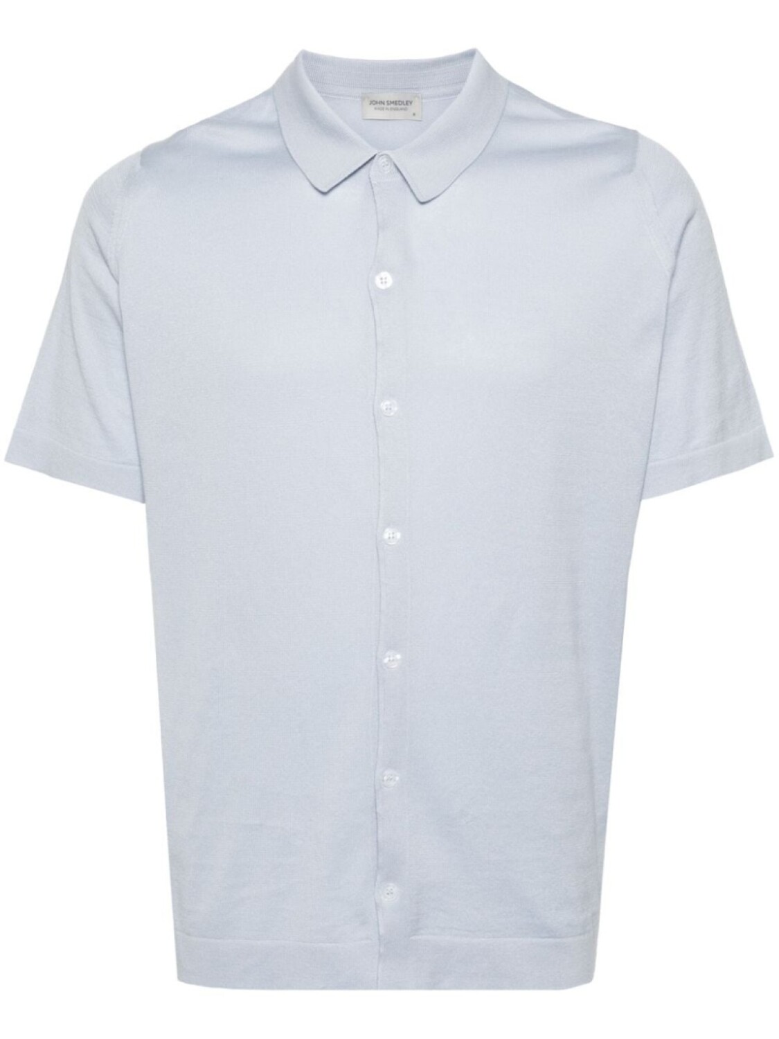 Рубашка тонкой вязки с короткими рукавами John Smedley, синяя
Рубашка тонкой вязки с короткими рукавами John Smedley, синяя