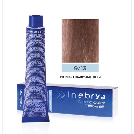 Bionic Beige 9/13 Очень светлый бежевый цвет волос 100 мл, Inebrya
Bionic Beige 9/13 Очень светлый бежевый цвет волос 100 мл, Inebrya