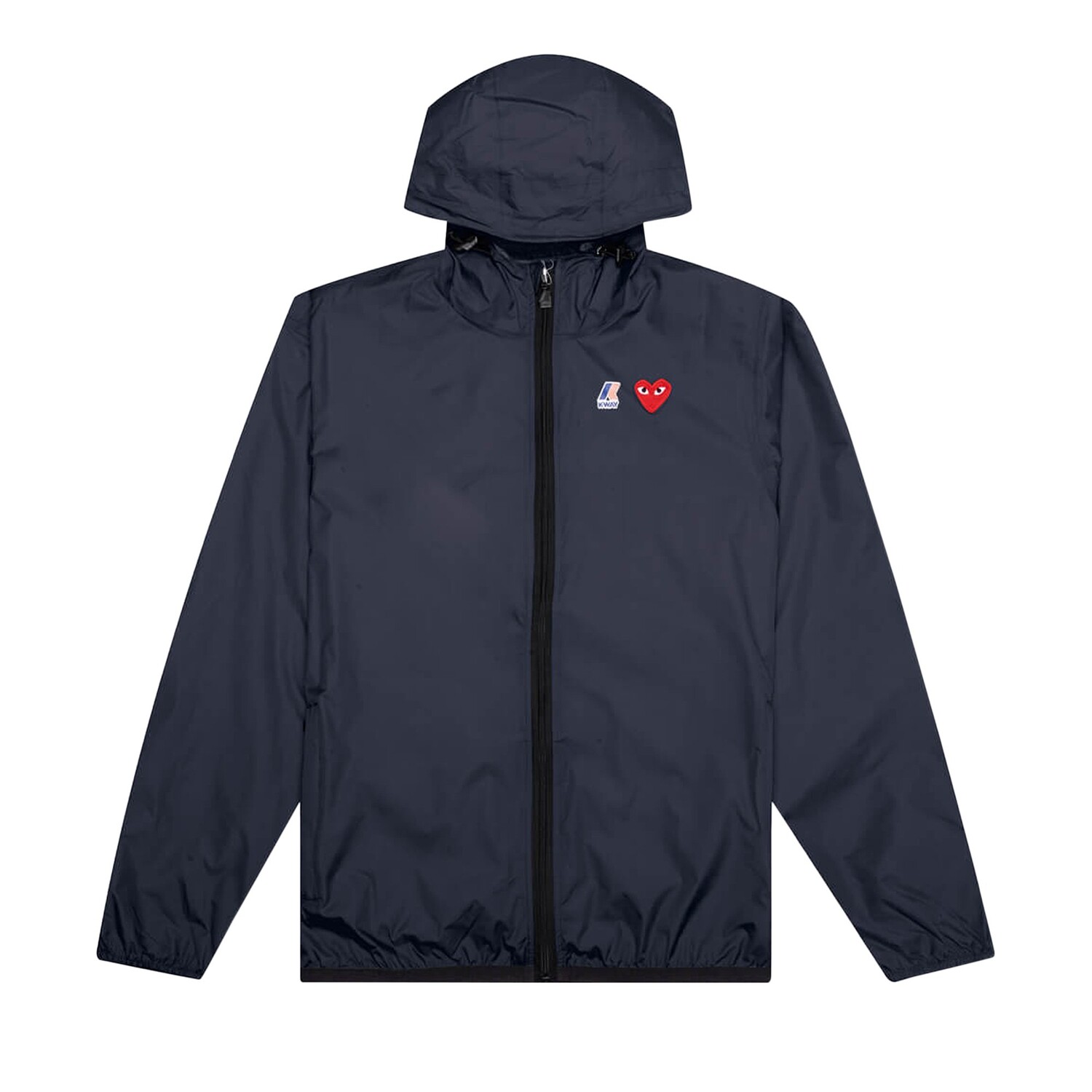 Куртка на молнии с полной молнией Comme des Garçons PLAY x K Way, темно-синяя, Синий, Куртка на молнии с полной молнией Comme des Garçons PLAY x K Way, темно-синяя
Куртка на молнии с полной молнией Comme des Garçons PLAY x K Way, темно-синяя, Синий, Куртка на молнии с полной молнией Comme des Garçons PLAY x K Way, темно-синяя