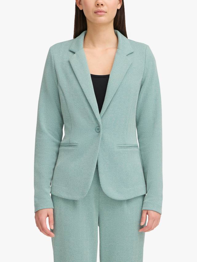 Приталенный пиджак Kate в рубчик жаккард ICHI, Beryl Green/Almond
Приталенный пиджак Kate в рубчик жаккард ICHI, Beryl Green/Almond