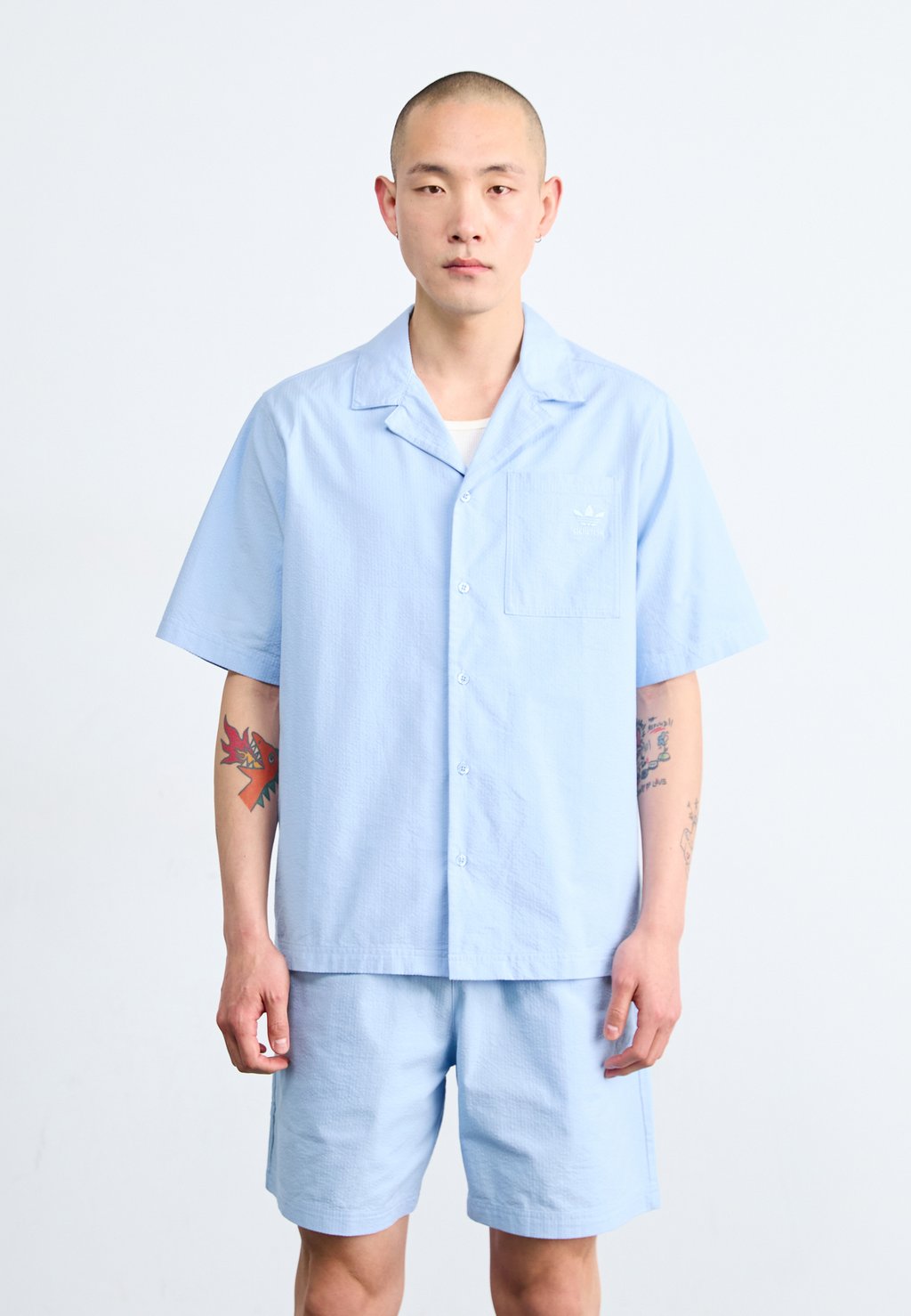 Рубашка Adidas Originals, светло-голубой
Рубашка Adidas Originals, светло-голубой