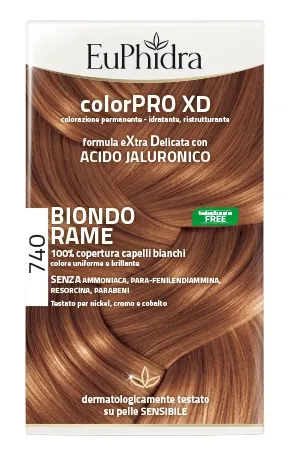 EuPhidra ColorPRO XD 740 Медный блондин
EuPhidra ColorPRO XD 740 Медный блондин
