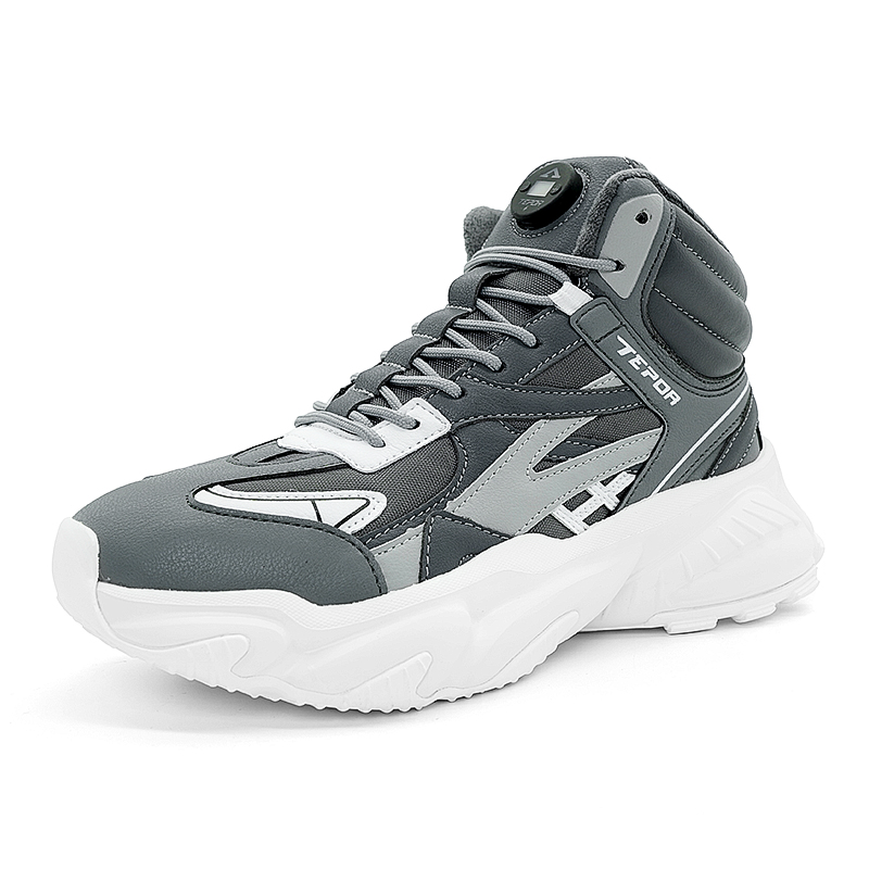 Термостойкие противоскользящие высокие массивные кроссовки Unisex TEPOR, серый
Термостойкие противоскользящие высокие массивные кроссовки Unisex TEPOR, серый
