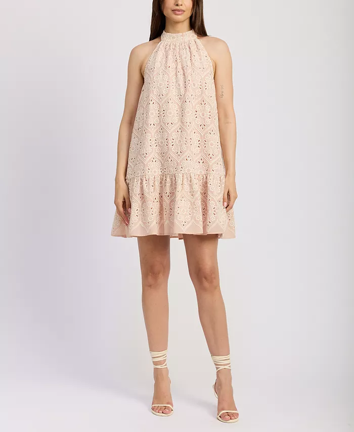 Женское мини-платье Elana из хлопка без рукавов En Saison, розовый
Женское мини-платье Elana из хлопка без рукавов En Saison, розовый