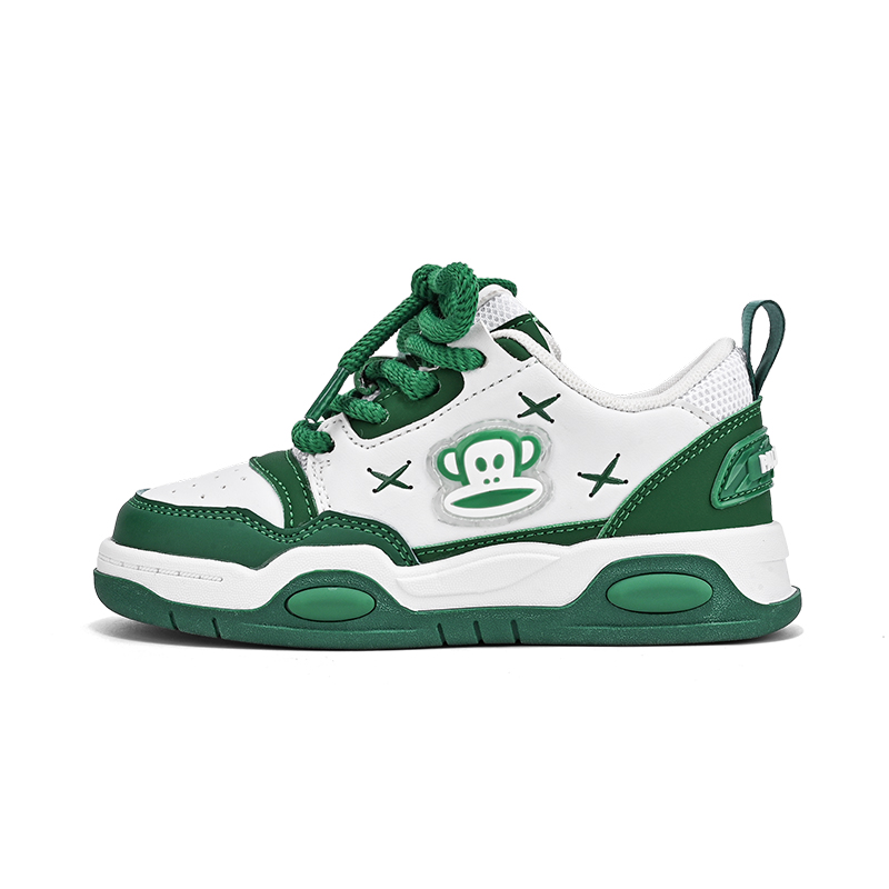 PAUL FRANK Детские кроссовки для скейтбординга с низким верхом, устойчивые к скольжению, зеленые
PAUL FRANK Детские кроссовки для скейтбординга с низким верхом, устойчивые к скольжению, зеленые