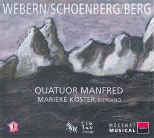 CD диск Schoenberg / Manfred Quartet / Koster: Quartets
CD диск Schoenberg / Manfred Quartet / Koster: Quartets