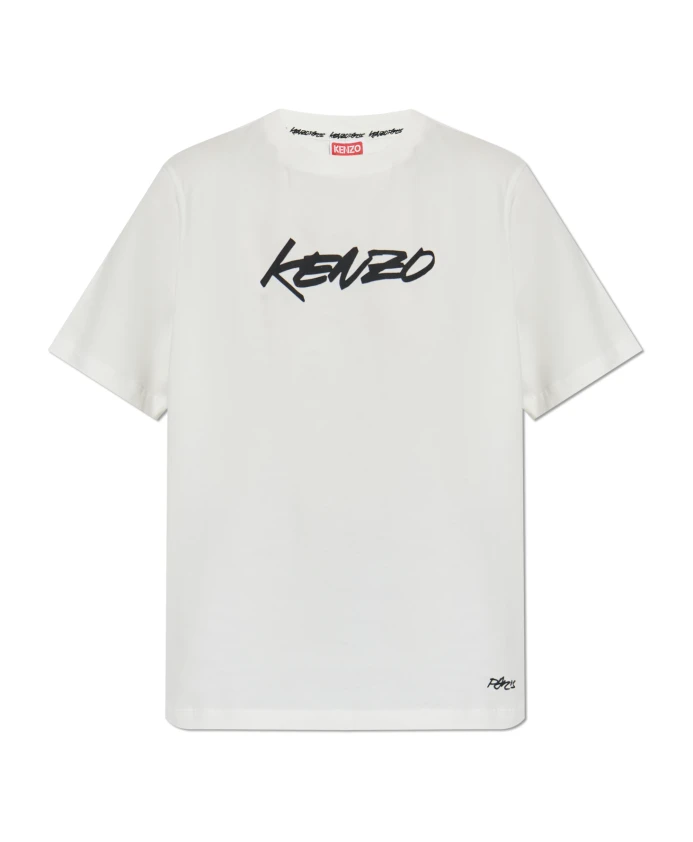 Футболка с напечатанным логотипом Kenzo, белый
Футболка с напечатанным логотипом Kenzo, белый