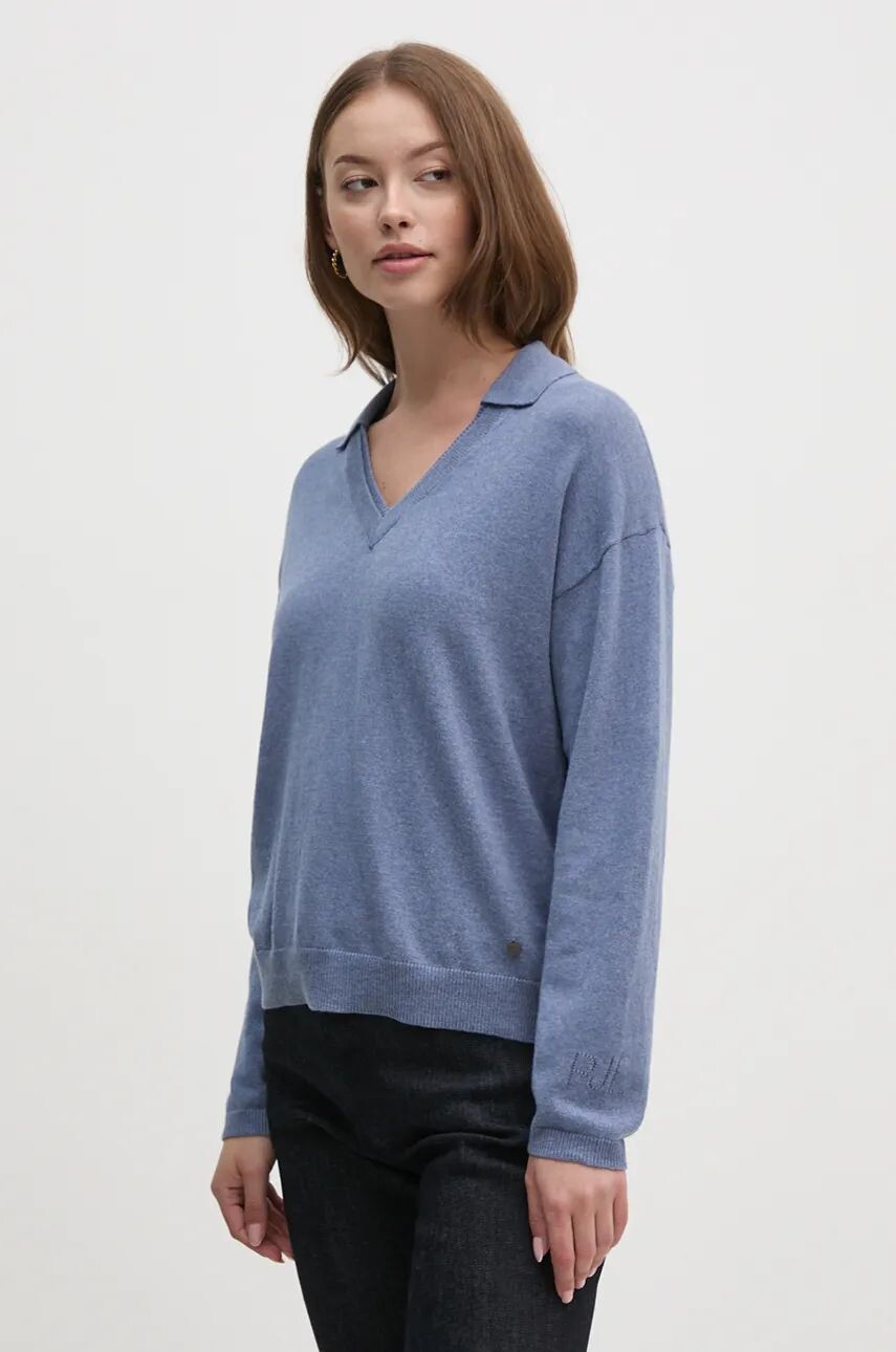 Pepe Jeans ISELA POLO свитер из смесовой шерсти, синий 
Pepe Jeans ISELA POLO свитер из смесовой шерсти, синий