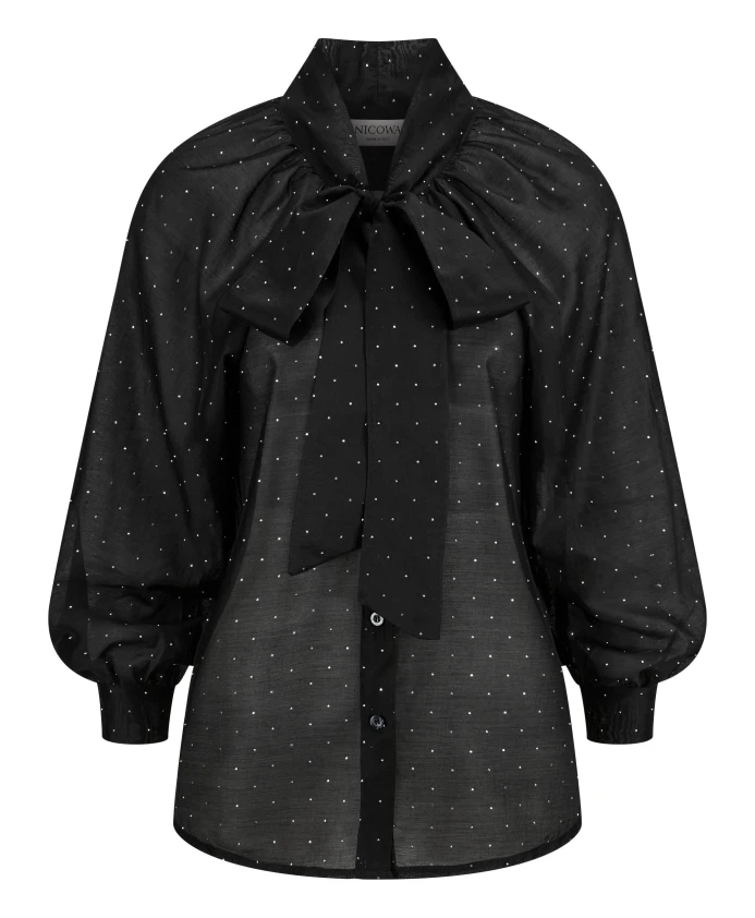 Блузка Festawi с бантом Nicowa, черный
Блузка Festawi с бантом Nicowa, черный