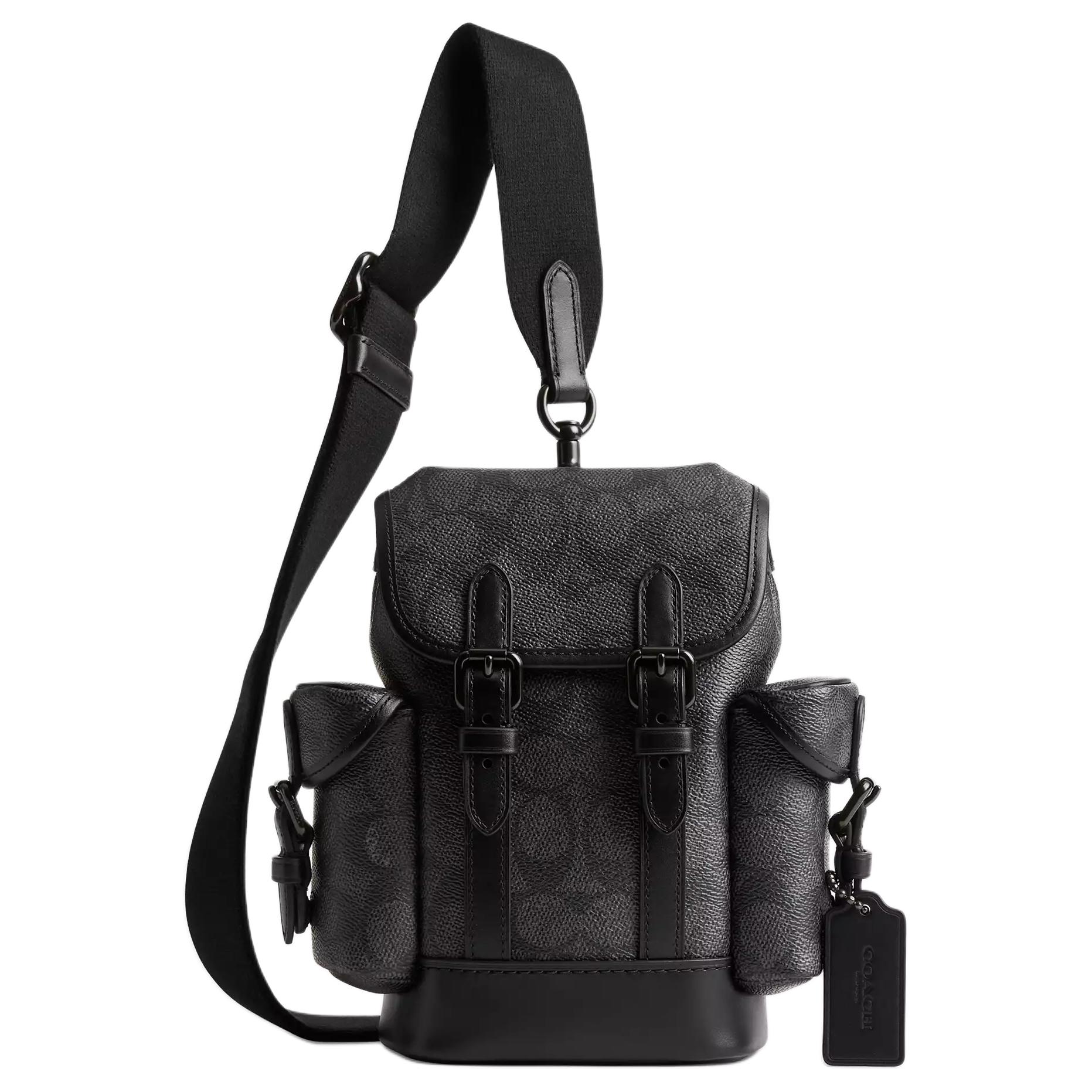 Кроссбод Coach мини из прорезиненной парусины, мужской, угольный
Кроссбод Coach мини из прорезиненной парусины, мужской, угольный