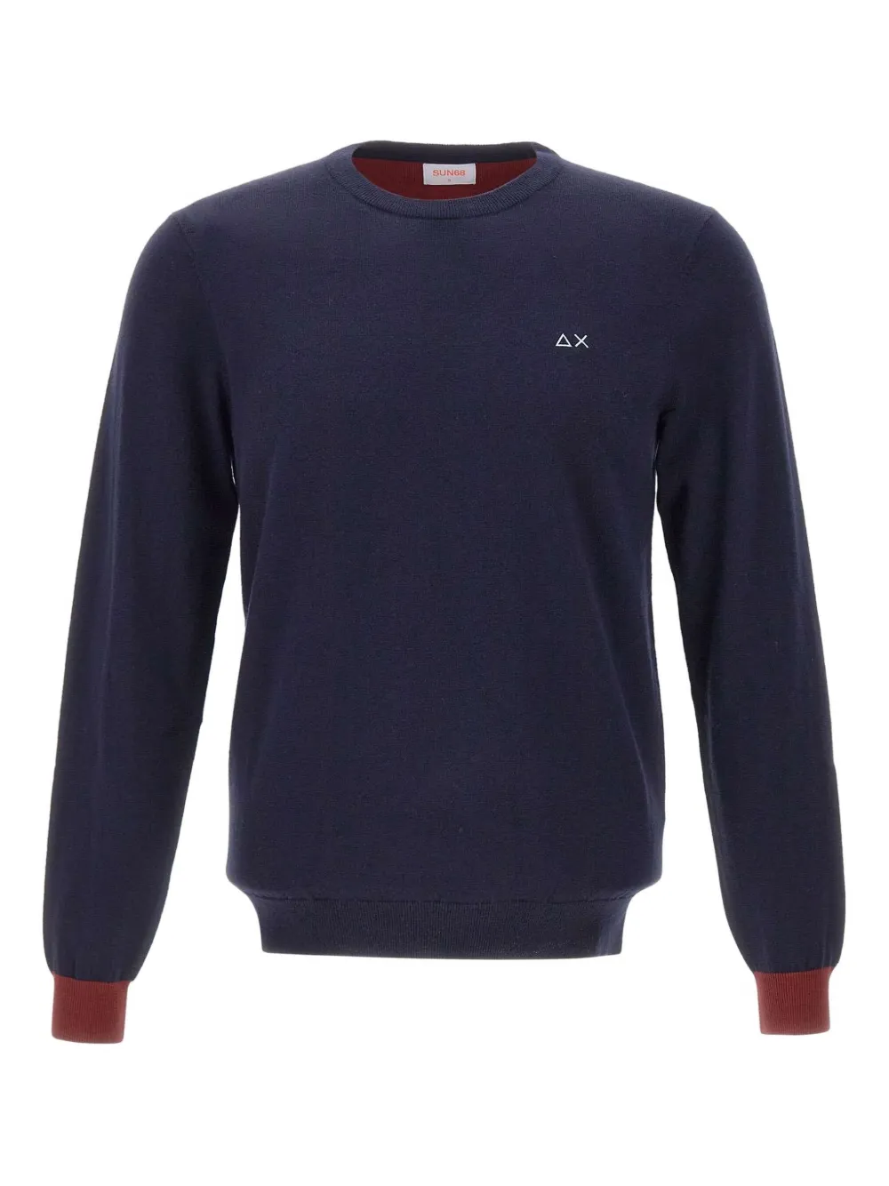 Свитер с нашивками на плечах Sun68, синий
Свитер с нашивками на плечах Sun68, синий