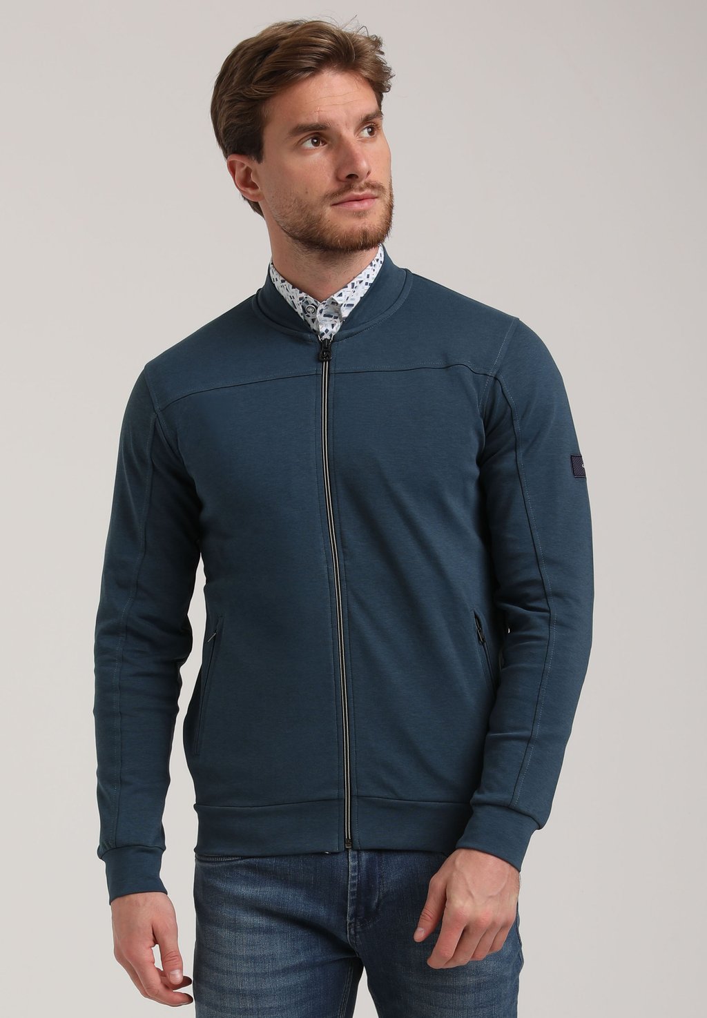 Куртка-бомбер Gabbiano, сине-зеленый
Куртка-бомбер Gabbiano, сине-зеленый