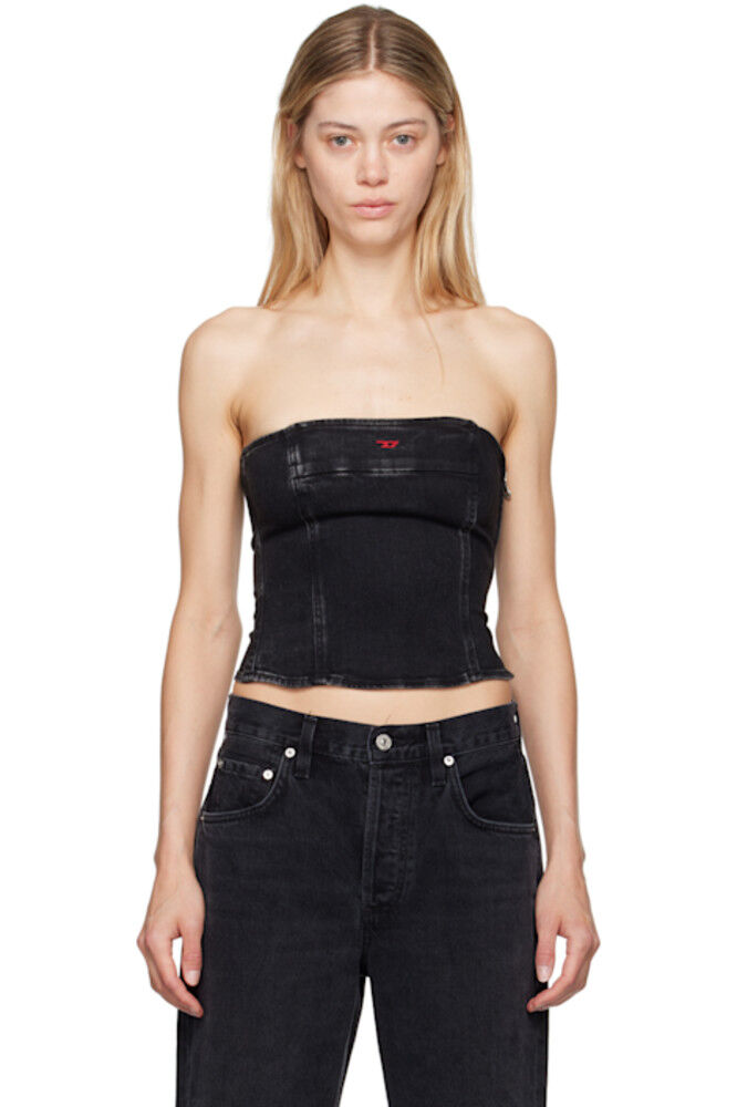 Черный топ-труба из денима De-Ville Diesel
Черный топ-труба из денима De-Ville Diesel