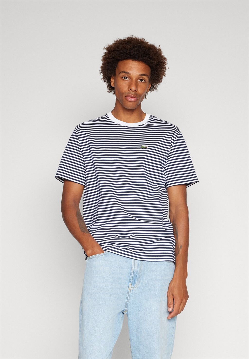 Футболка с принтом Lacoste, цвет white/navy blue
Футболка с принтом Lacoste, цвет white/navy blue