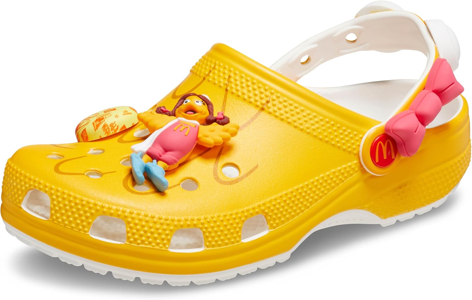 Сабо Унисекс для взрослых McDonald's X Classic Clog Crocs, желтый
Сабо Унисекс для взрослых McDonald's X Classic Clog Crocs, желтый