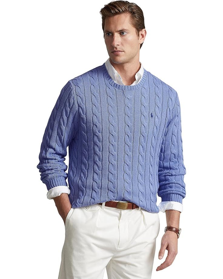 Свитер Polo Ralph Lauren Cable-Knit Cotton Sweater, цвет New Litchfield Blue
Свитер Polo Ralph Lauren Cable-Knit Cotton Sweater, цвет New Litchfield Blue