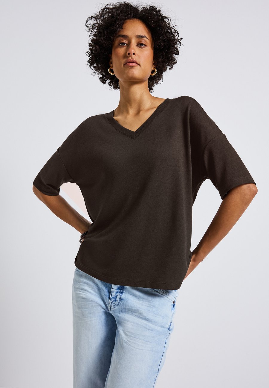 Футболка Street One LOOK V-NECK, Braun/Dark Brown, Коричневый, Футболка Street One LOOK V-NECK, Braun/Dark Brown
Футболка Street One LOOK V-NECK, Braun/Dark Brown, Коричневый, Футболка Street One LOOK V-NECK, Braun/Dark Brown