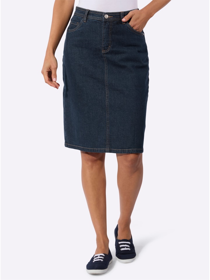 Джинсовая юбка темно-синего цвета WITT WEIDEN
Джинсовая юбка темно-синего цвета WITT WEIDEN