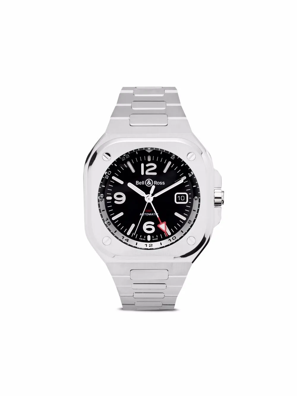 Наручные часы BR-05 GMT 41 мм Bell & Ross, черный
Наручные часы BR-05 GMT 41 мм Bell & Ross, черный