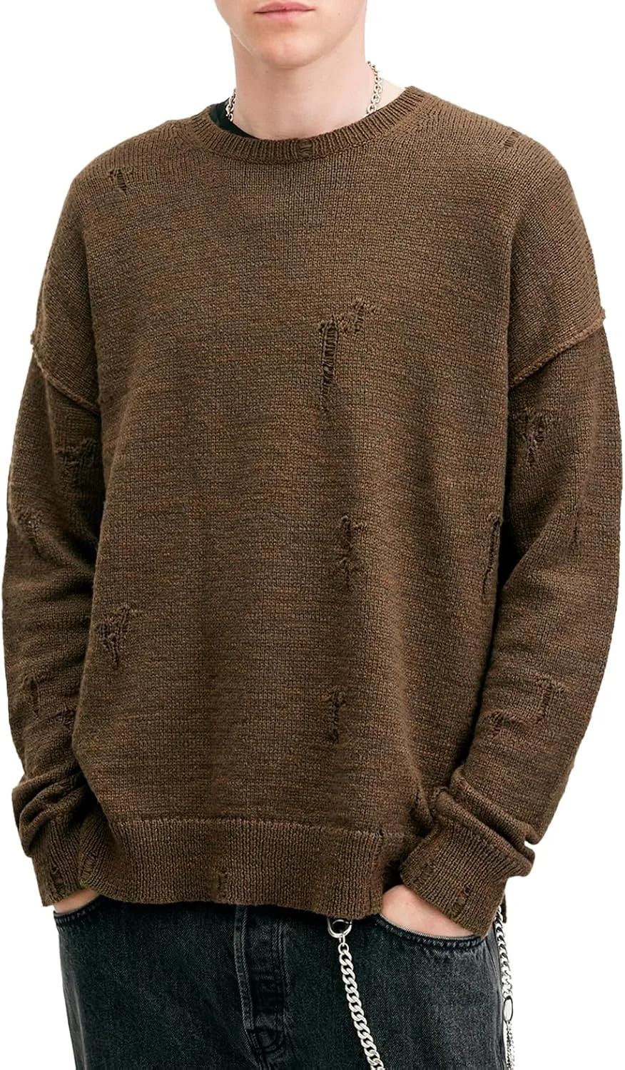 Свитер AllSaints Ektarr с круглым вырезом
Свитер AllSaints Ektarr с круглым вырезом