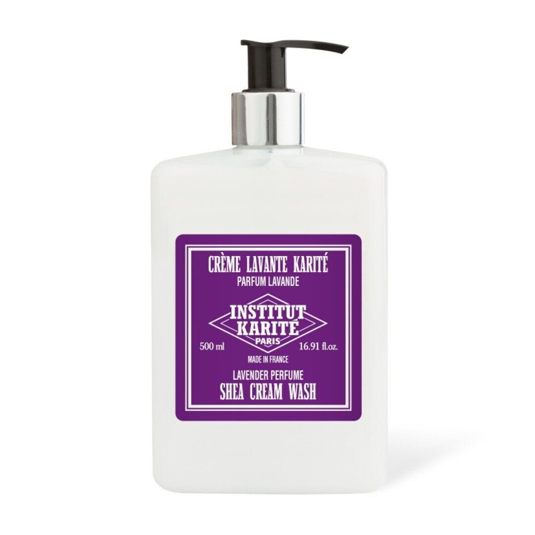 Сливочное молочко для душа с лавандовым маслом ши Institut Karite Shea Cream Wash, 500 мл