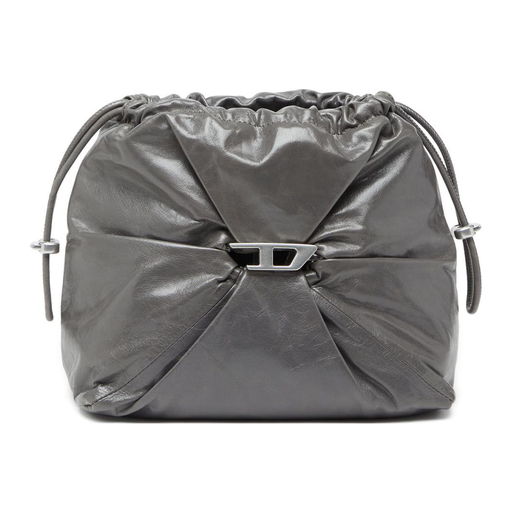 DIESEL Кожаная сумка ведро через плечо женская серая
DIESEL Кожаная сумка ведро через плечо женская серая