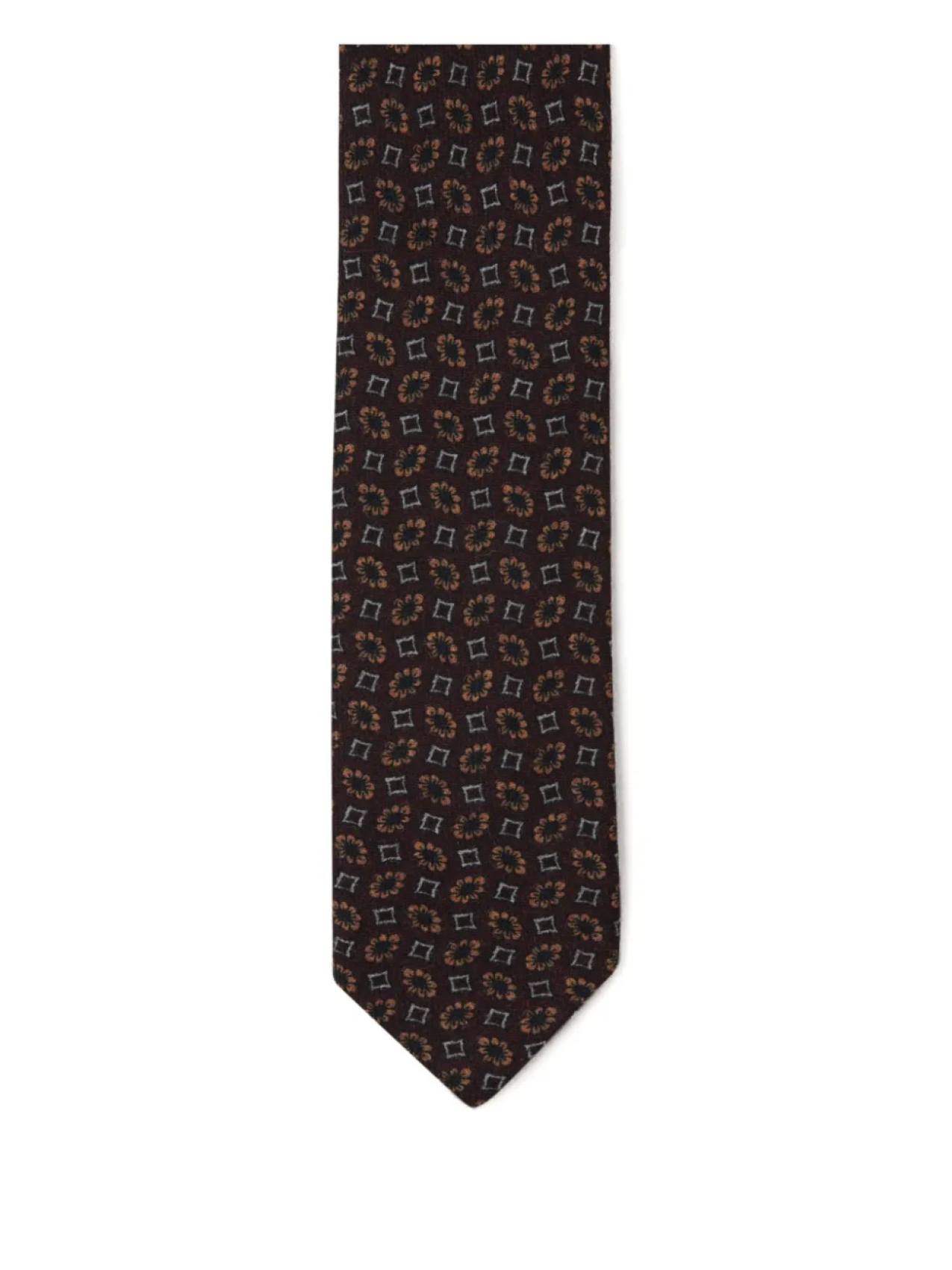 Галстук Lardini с цветочным мотивом, коричневый
Галстук Lardini с цветочным мотивом, коричневый