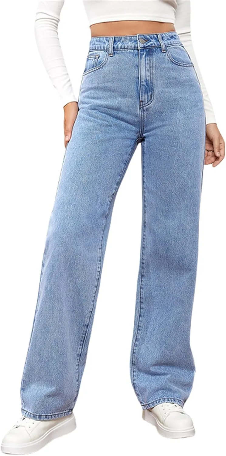 Женские джинсы Minimalist High Waist Denim Stretch Wide Leg Loose с карманом
Женские джинсы Minimalist High Waist Denim Stretch Wide Leg Loose с карманом
