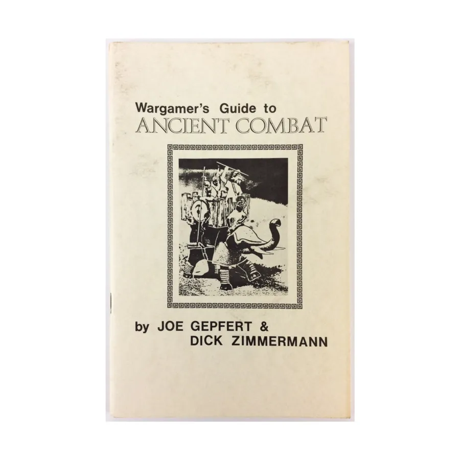 Руководство варгеймера по древнему бою, War Gaming Rules (Z&M Enterprises)
Руководство варгеймера по древнему бою, War Gaming Rules (Z&M Enterprises)