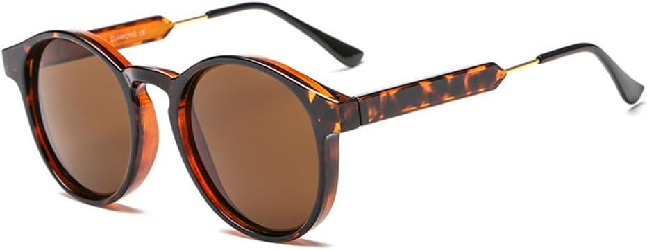 Мужские классические круглые солнцезащитные очки в стиле ретро, серая оправа, женские солнцезащитные очки с золотистыми дужками, унисекс, защита от ультрафиолета UV400 TYUVIVO, Light Brown-grey
Мужские классические круглые солнцезащитные очки в стиле ретро, серая оправа, женские солнцезащитные очки с золотистыми дужками, унисекс, защита от ультрафиолета UV400 TYUVIVO, Light Brown-grey