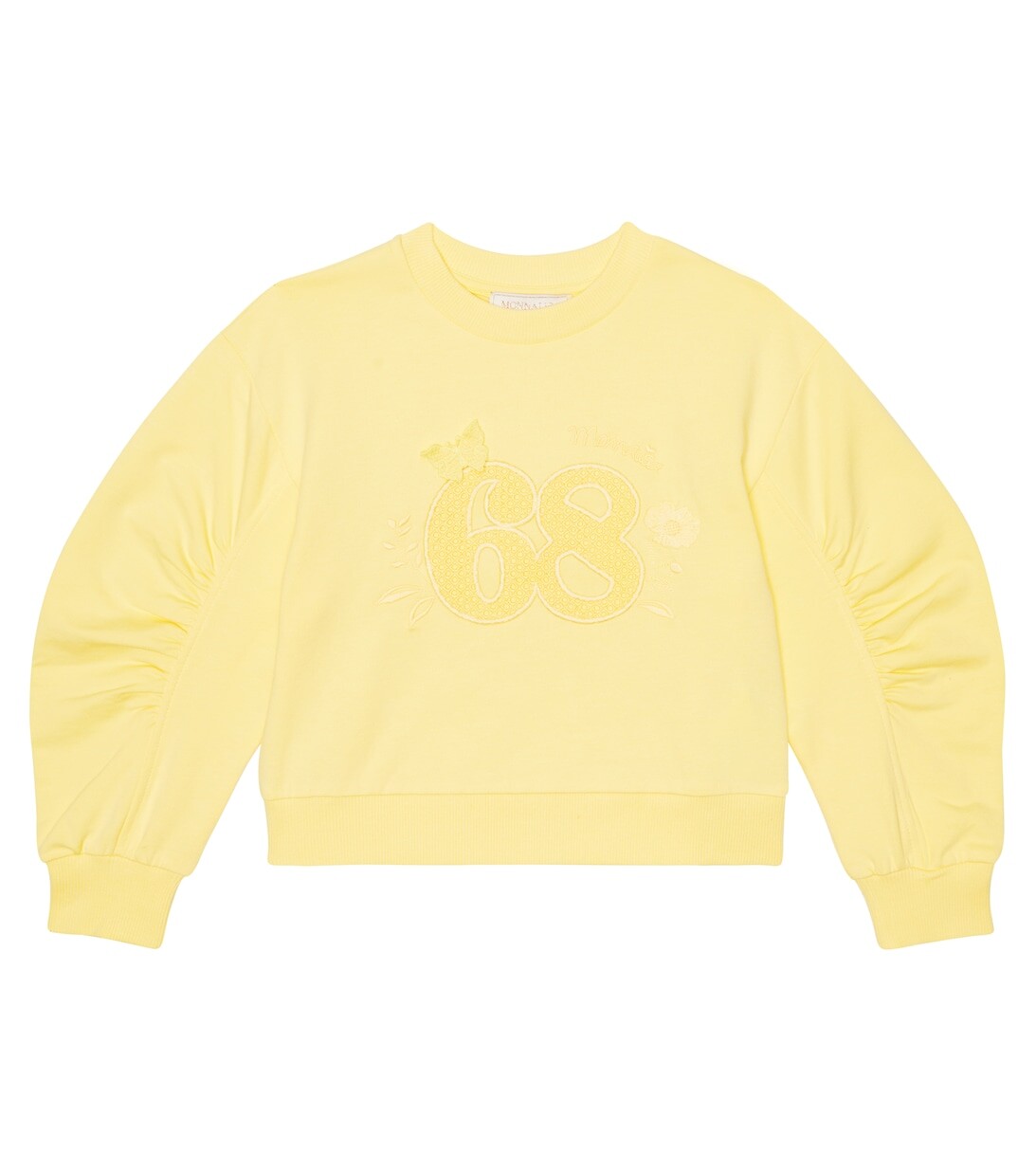 Толстовка с вышивкой из смесового хлопка Monnalisa, желтый
Толстовка с вышивкой из смесового хлопка Monnalisa, желтый